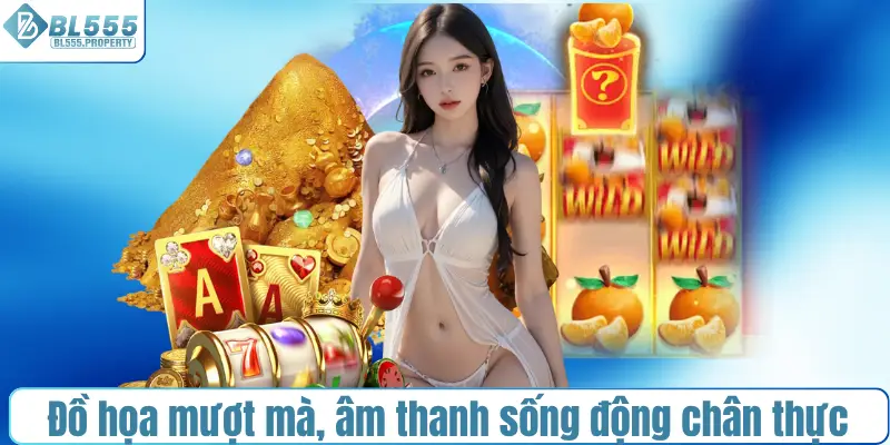 Đồ họa mượt mà cùng âm thanh sống động tạo cảm giác chân thực